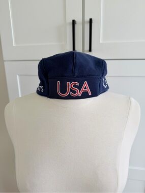 ROOTS 2004 Team USA US Olympics beret hat cap size S/M Olympics
